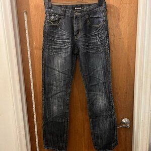 Size 16 - Rebel - Girl's Dark Blue Jeans - W29"/L29"